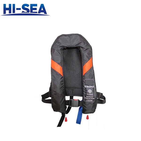 Vest-type Double Air Chamber Inflatable Lifejacket